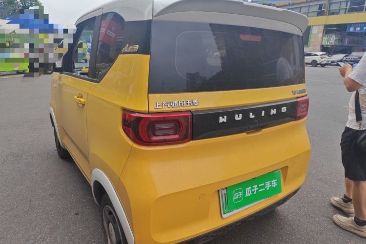 Used Wuling Hongguang MINIEV 2021 Macaron Premium Model – Lithium-NMC Rear Left 45 Deg