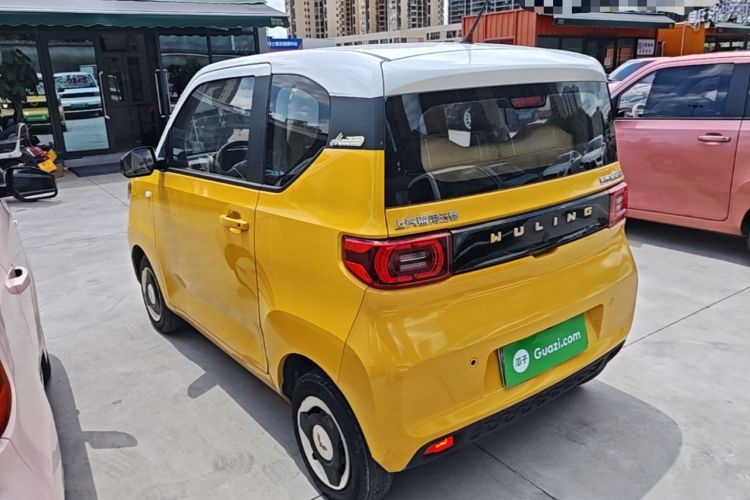 Used Wuling Hongguang MINIEV 2021 Macaron Premium Model – Lithium-NMC Rear Left 45 Deg