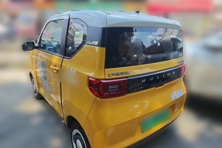 Used Wuling Hongguang MINIEV 2021 Macaron Premium Model – Lithium Iron Phosphate Rear Left 45 Deg