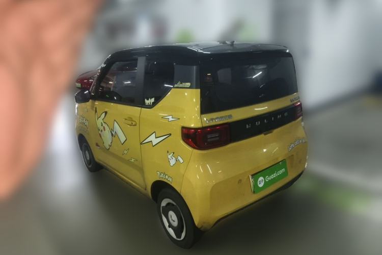 Used Wuling Hongguang MINIEV 2021 Macaron Premium Model – Lithium-NMC Rear Left 45 Deg