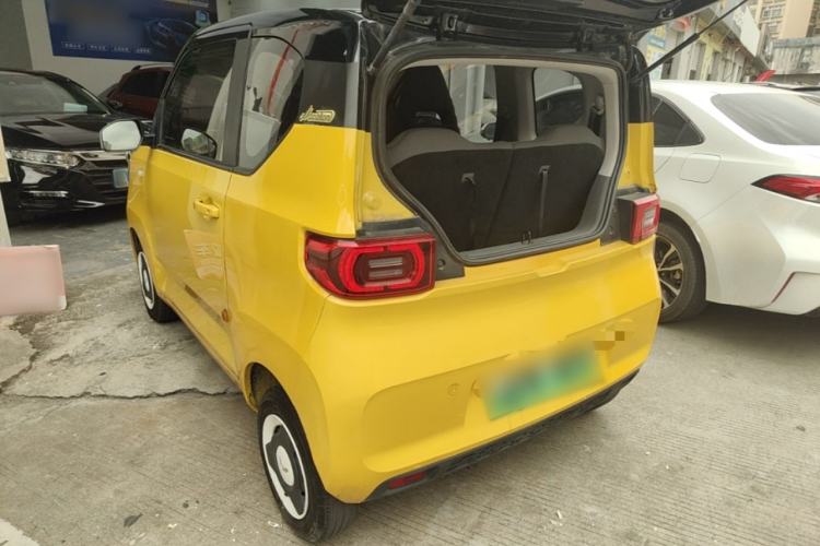 Used Wuling Hongguang MINIEV 2021 Macaron Fashion Model Lithium Iron Phosphate Rear Left 45 Deg
