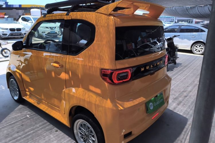 Used Wuling Hongguang MINIEV 2021 Macaron Fashion Model Lithium Iron Phosphate Rear Left 45 Deg