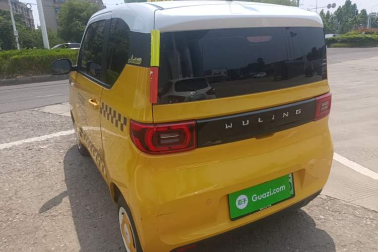 Used Wuling Hongguang MINIEV 2021 Macaron Premium Model – Lithium-NMC Rear Left 45 Deg