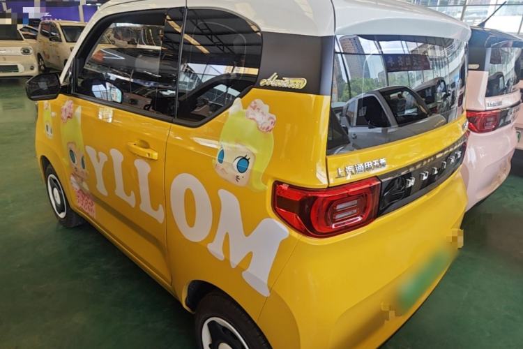 Used Wuling Hongguang MINIEV 2021 Macaron Premium Model – Lithium Iron Phosphate Rear Left 45 Deg
