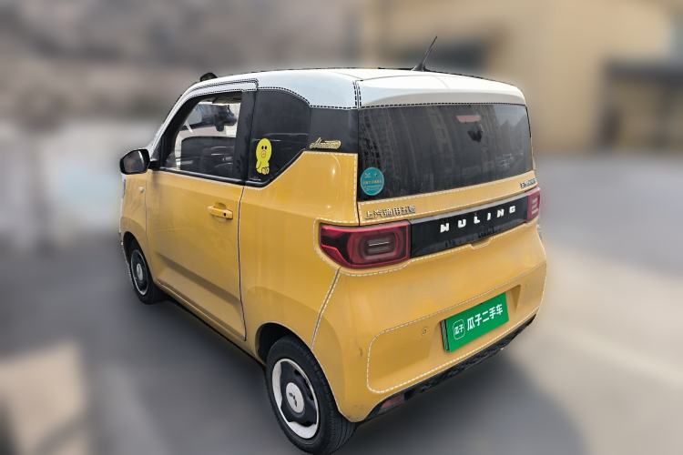 Used Wuling Hongguang MINIEV 2021 Macaron Premium Model – Lithium Iron Phosphate Rear Left 45 Deg