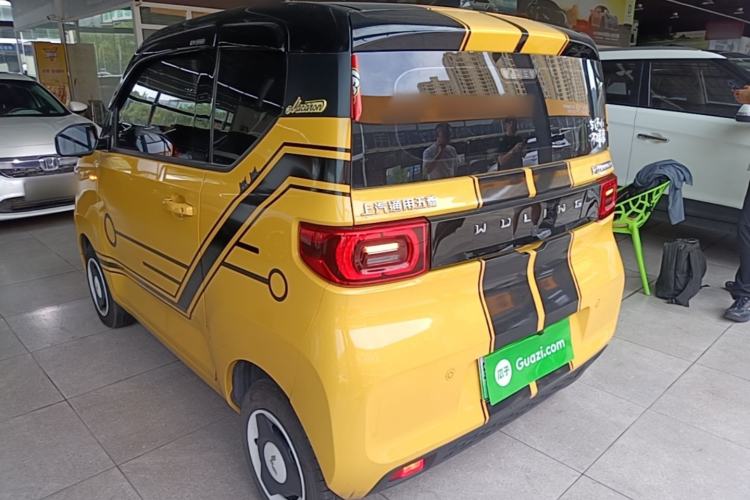 Used Wuling Hongguang MINIEV 2021 Macaron Premium Model – Lithium Iron Phosphate Rear Left 45 Deg