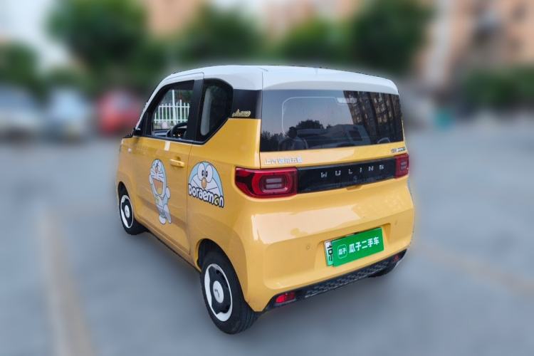 Used Wuling Hongguang MINIEV 2021 Macaron Premium Model – Lithium-NMC Rear Left 45 Deg