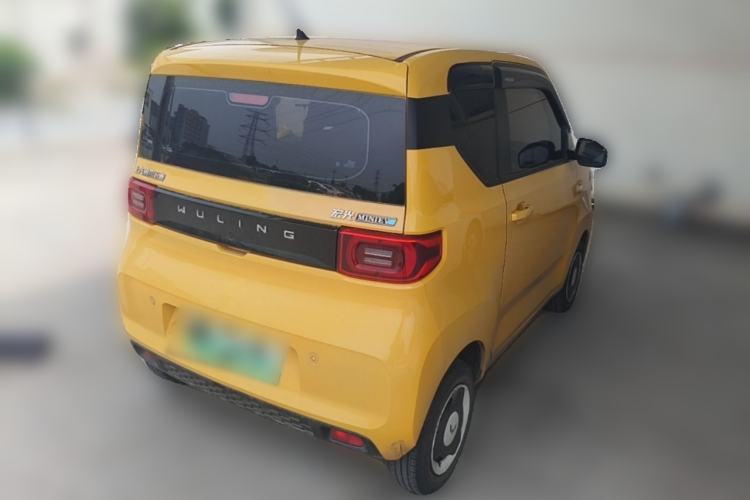 Used Wuling Hongguang MINIEV 2021 Macaron Fashion Model Lithium Iron Phosphate Rear Right 45 Deg