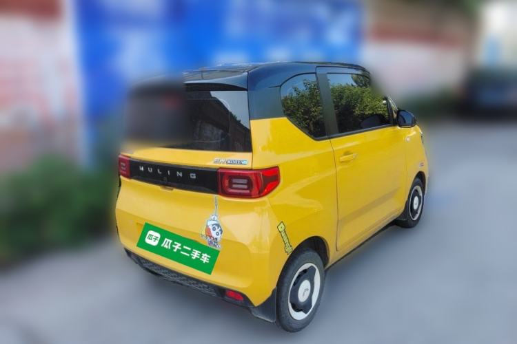Used Wuling Hongguang MINIEV 2021 Macaron Premium Model – Lithium Iron Phosphate Rear Right 45 Deg