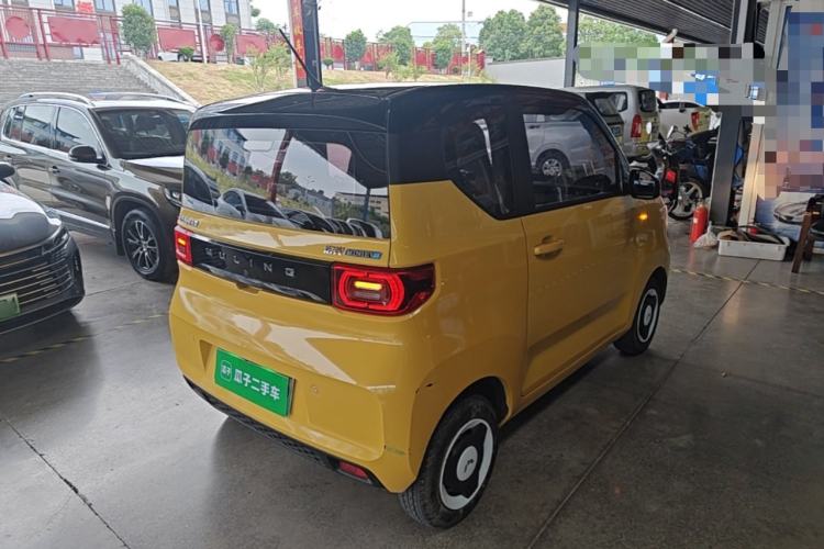 Used Wuling Hongguang MINIEV 2021 Macaron Premium Model – Lithium Iron Phosphate Rear Right 45 Deg