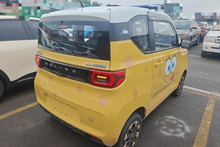 Used Wuling Hongguang MINIEV 2021 Macaron Premium Model – Lithium Iron Phosphate Rear Right 45 Deg