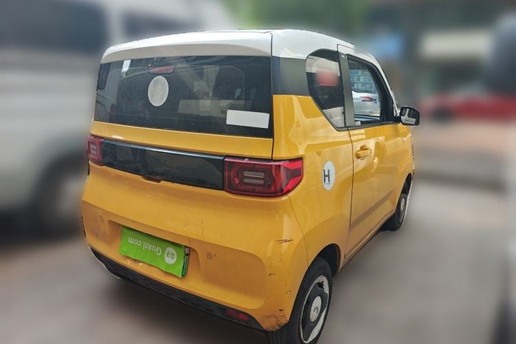 Used Wuling Hongguang MINIEV 2021 Macaron Sandwich Model 170 km Lithium Iron Phosphate Rear Right 45 Deg