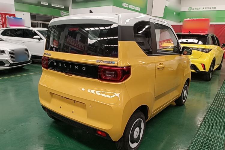 Used Wuling Hongguang MINIEV 2021 Macaron Premium Model – Lithium Iron Phosphate Rear Right 45 Deg