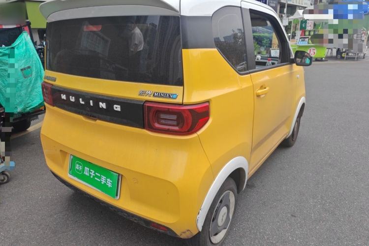 Used Wuling Hongguang MINIEV 2021 Macaron Premium Model – Lithium-NMC Rear Right 45 Deg