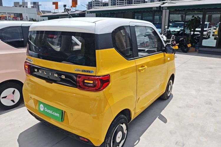 Used Wuling Hongguang MINIEV 2021 Macaron Premium Model – Lithium-NMC Rear Right 45 Deg