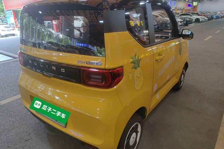 Used Wuling Hongguang MINIEV 2021 Macaron Premium Model – Lithium Iron Phosphate Rear Right 45 Deg
