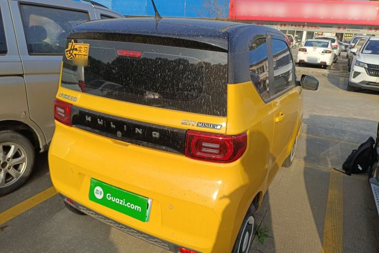 Used Wuling Hongguang MINIEV 2021 Macaron Fashion Edition Lithium-Ion Battery Rear Right 45 Deg