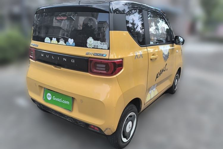 Used Wuling Hongguang MINIEV 2021 Macaron Premium Model – Lithium Iron Phosphate Rear Right 45 Deg