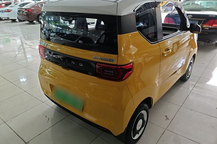 Used Wuling Hongguang MINIEV 2021 Macaron Premium Model – Lithium-NMC Rear Right 45 Deg