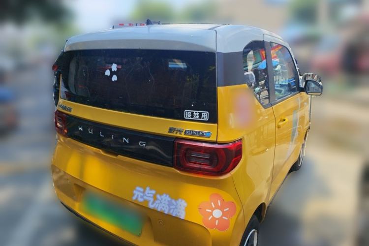 Used Wuling Hongguang MINIEV 2021 Macaron Premium Model – Lithium Iron Phosphate Rear Right 45 Deg