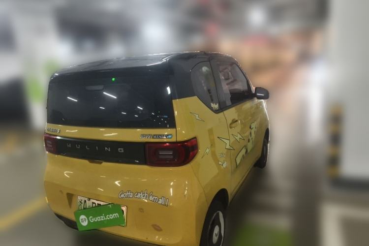 Used Wuling Hongguang MINIEV 2021 Macaron Premium Model – Lithium-NMC Rear Right 45 Deg