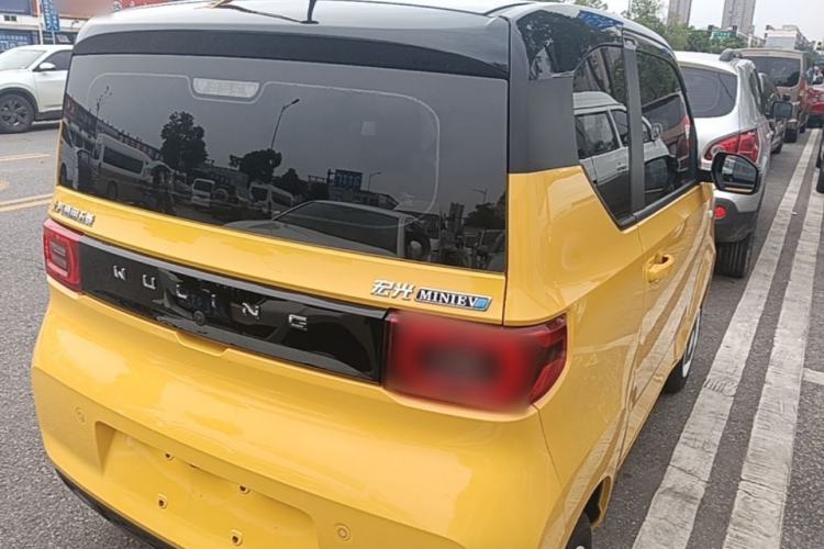 Used Wuling Hongguang MINIEV 2021 Macaron Fashion Model Lithium Iron Phosphate Rear Right 45 Deg