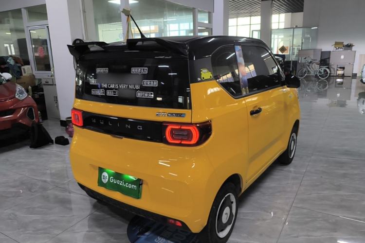Used Wuling Hongguang MINIEV 2021 Macaron Fashion Model Lithium Iron Phosphate Rear Right 45 Deg