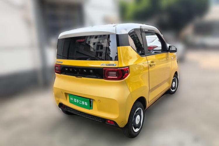 Used Wuling Hongguang MINIEV 2021 Macaron Fashion Edition Lithium-Ion Battery Rear Right 45 Deg
