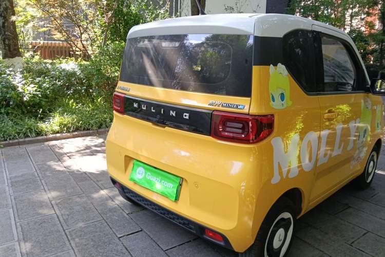 Used Wuling Hongguang MINIEV 2021 Macaron Premium Model – Lithium-NMC Rear Right 45 Deg