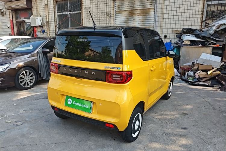 Used Wuling Hongguang MINIEV 2021 Macaron Fashion Model Lithium Iron Phosphate Rear Right 45 Deg