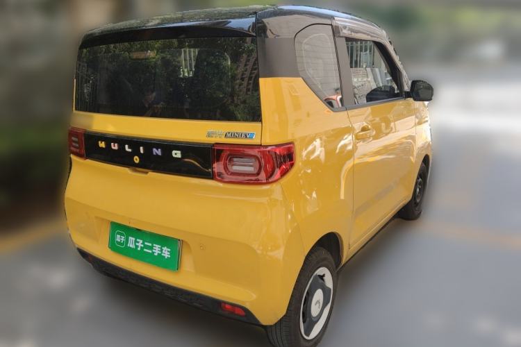 Used Wuling Hongguang MINIEV 2021 Macaron Fashion Model Lithium Iron Phosphate Rear Right 45 Deg