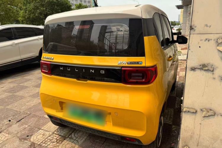 Used Wuling Hongguang MINIEV 2021 Macaron Fashion Model Lithium Iron Phosphate Rear Right 45 Deg