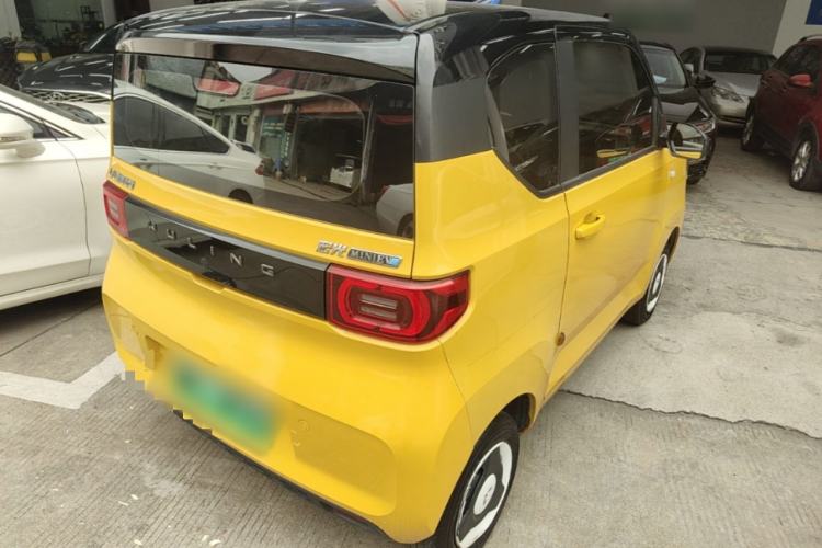 Used Wuling Hongguang MINIEV 2021 Macaron Fashion Model Lithium Iron Phosphate Rear Right 45 Deg
