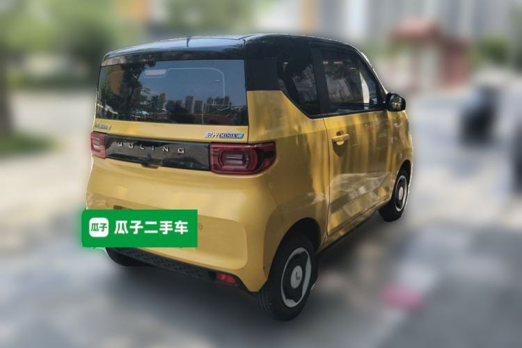 Used Wuling Hongguang MINIEV 2021 Macaron Fashion Edition Lithium-Ion Battery Rear Right 45 Deg
