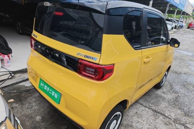 Used Wuling Hongguang MINIEV 2021 Macaron Fashion Edition Lithium-Ion Battery Rear Right 45 Deg
