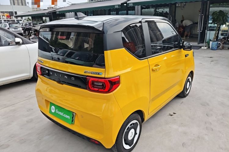 Used Wuling Hongguang MINIEV 2021 Macaron Premium Model – Lithium Iron Phosphate Rear Right 45 Deg