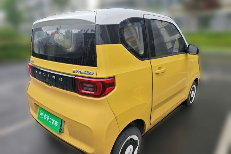 Used Wuling Hongguang MINIEV 2021 Macaron Premium Model – Lithium Iron Phosphate Rear Right 45 Deg