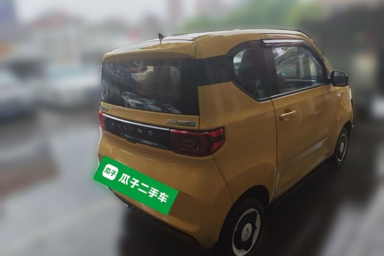 Used Wuling Hongguang MINIEV 2021 Macaron Fashion Model Lithium Iron Phosphate Rear Right 45 Deg