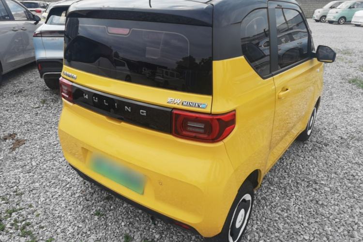 Used Wuling Hongguang MINIEV 2021 Macaron Premium Model – Lithium Iron Phosphate Rear Right 45 Deg