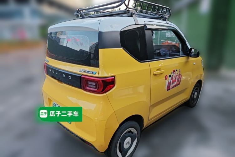 Used Wuling Hongguang MINIEV 2021 Macaron Premium Model – Lithium-NMC Rear Right 45 Deg
