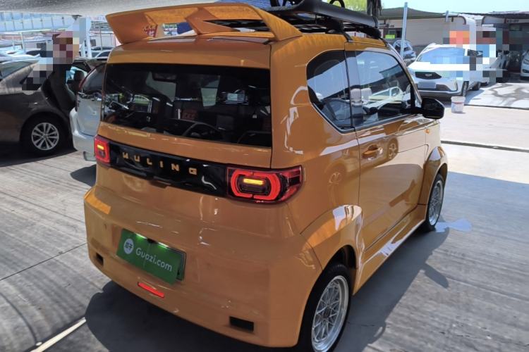Used Wuling Hongguang MINIEV 2021 Macaron Fashion Model Lithium Iron Phosphate Rear Right 45 Deg