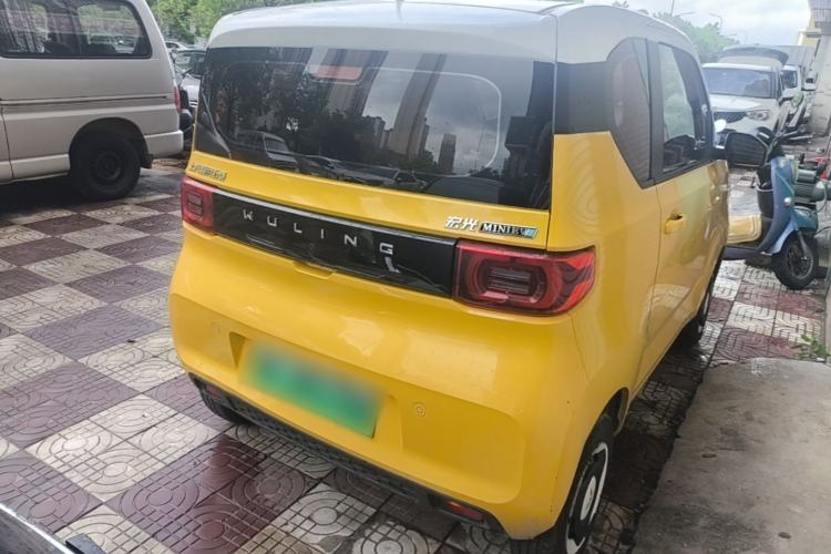 Used Wuling Hongguang MINIEV 2021 Macaron Fashion Model Lithium Iron Phosphate Rear Right 45 Deg
