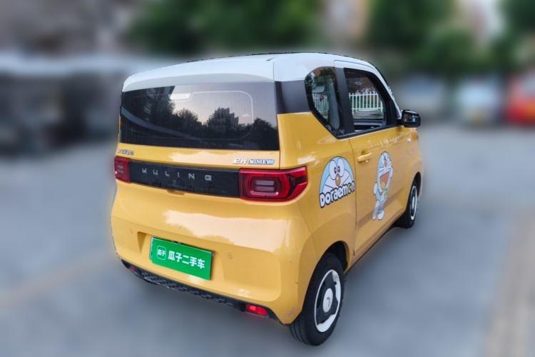 Used Wuling Hongguang MINIEV 2021 Macaron Premium Model – Lithium-NMC Rear Right 45 Deg
