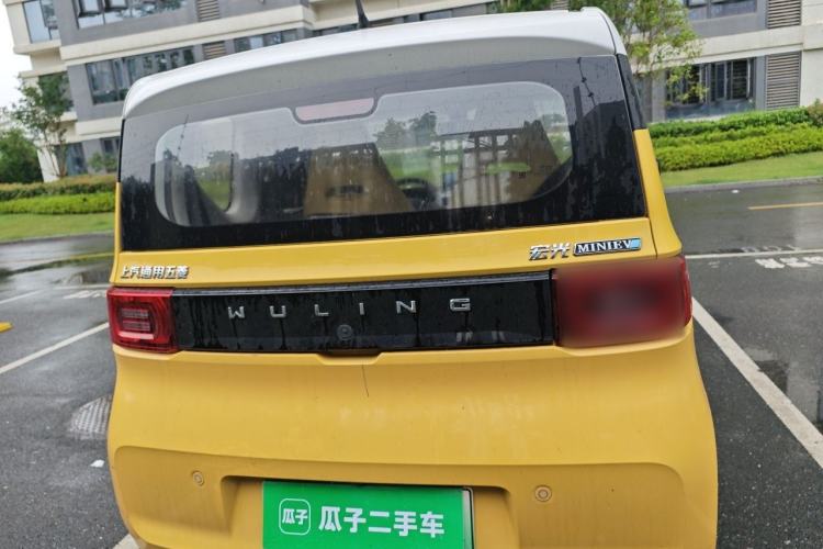 Used Wuling Hongguang MINIEV 2021 Macaron Premium Model – Lithium Iron Phosphate Rear