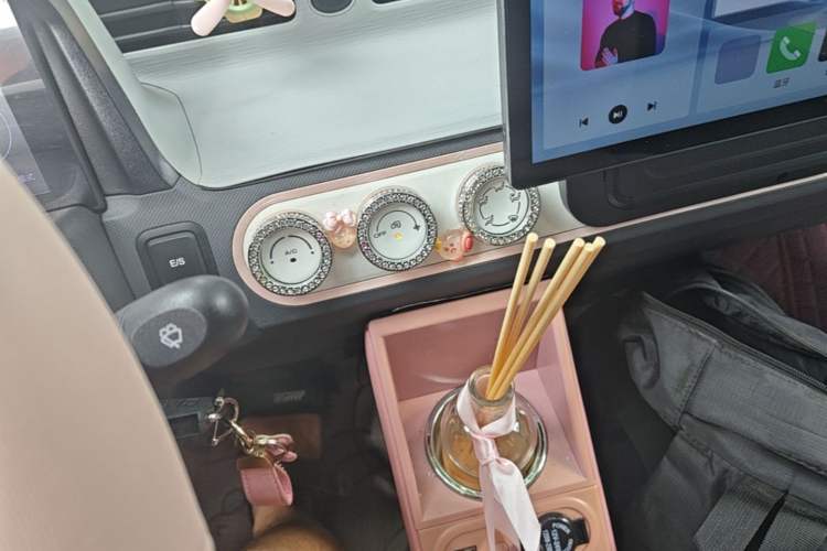 Used Wuling Hongguang MINIEV 2022 Macaron Fashion Model Lithium Iron Phosphate Audio And AC Panel