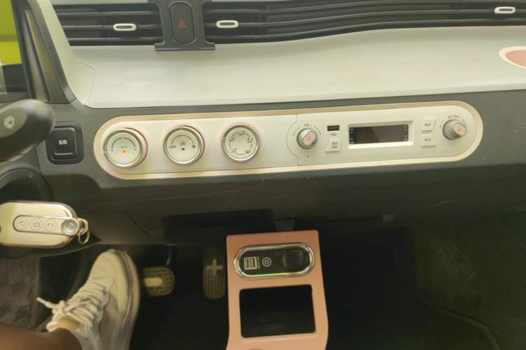 Used Wuling Hongguang MINIEV 2022 Macaron Fashion Model Lithium Iron Phosphate Audio And AC Panel