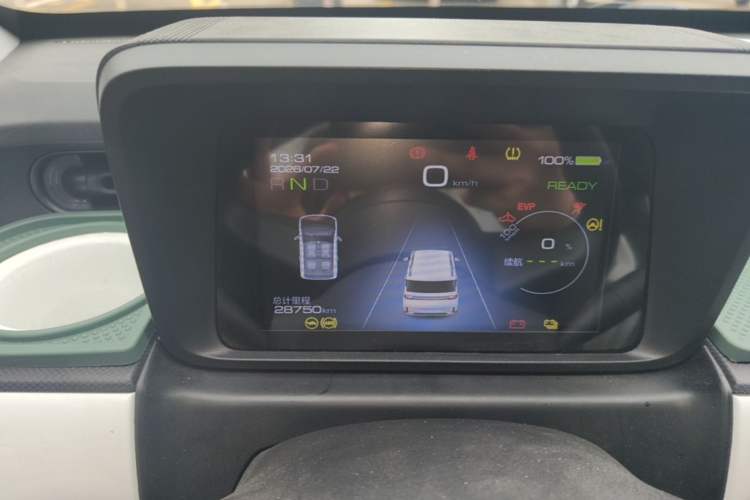 Used Wuling Hongguang MINIEV 2022 GAMEBOY 200km Gaming Edition with Lithium Iron Phosphate Instrument Cluster