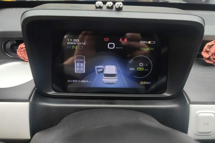 Used Wuling Hongguang MINIEV 2022 GAMEBOY 200km Gaming Edition with Lithium Iron Phosphate Instrument Cluster
