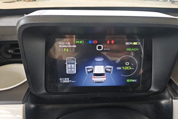 Used Wuling Hongguang MINIEV 2022 GAMEBOY 200km Gaming Edition with Lithium Iron Phosphate Instrument Cluster