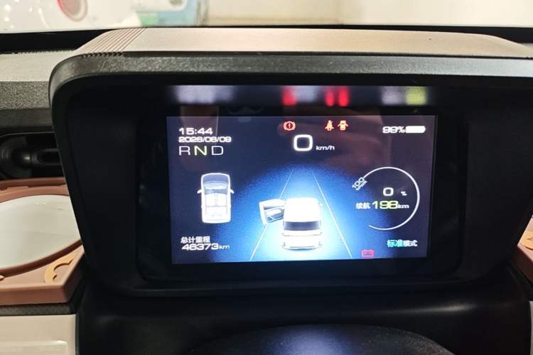 Used Wuling Hongguang MINIEV 2022 GAMEBOY 200km Gaming Edition with Lithium Iron Phosphate Instrument Cluster